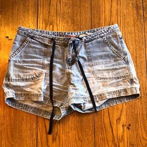 Distressed Vintage Jean Shorts